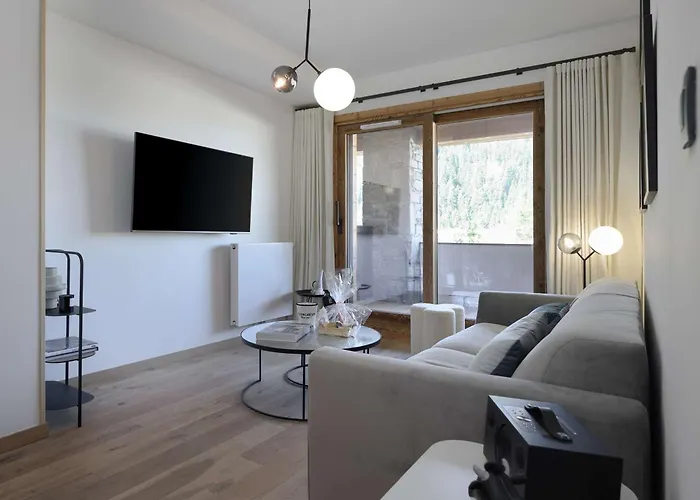 Moderne 46 M², 4 Pers, Moriond, Skis Aux Pieds, Balcon, Parking, Wifi, Ascenseur - Fr-1-631-170 Daire